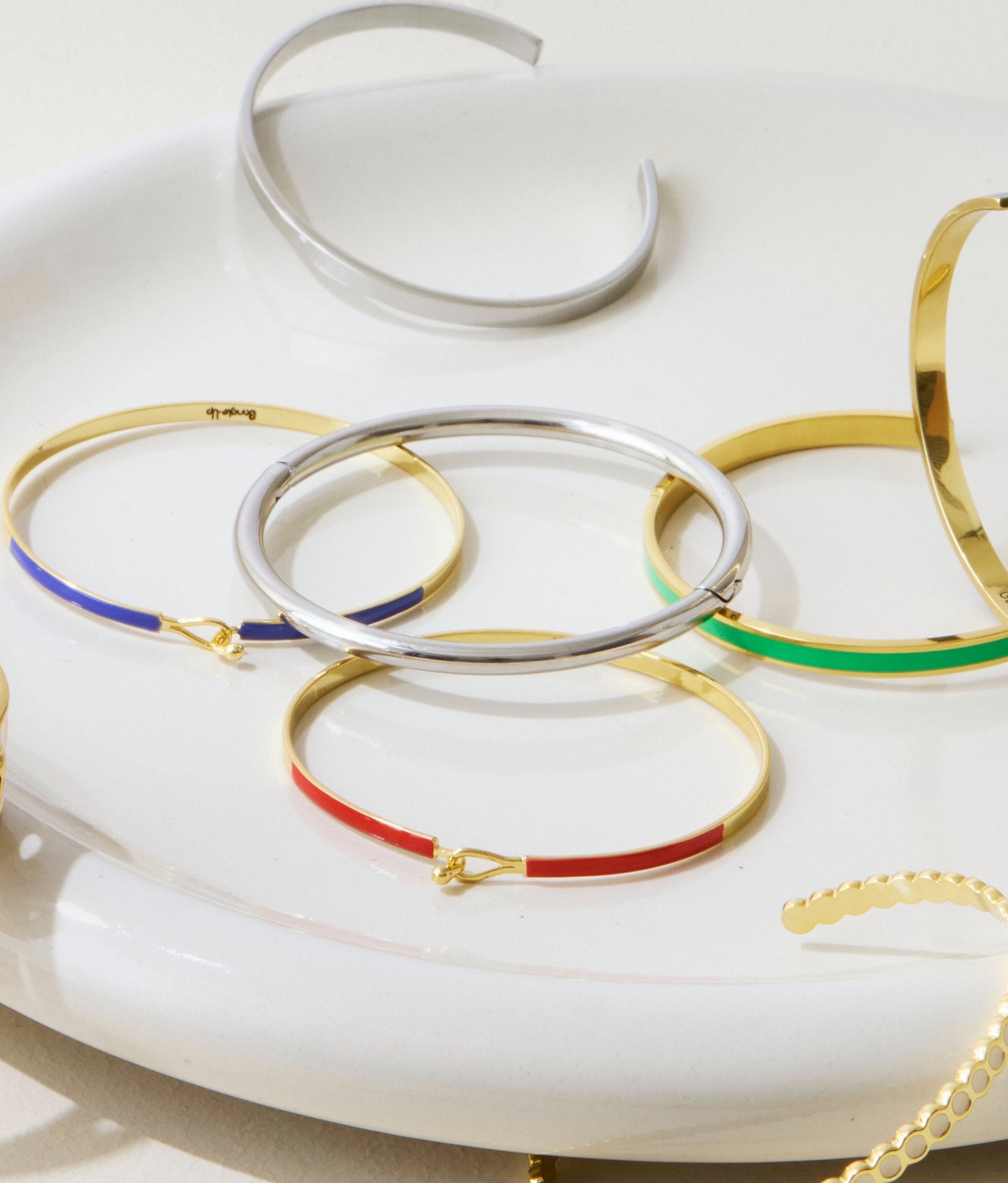 AN-O armbånd - Rhodium